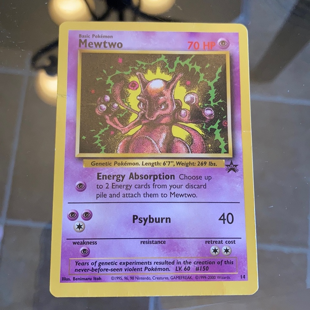Mewtwo Promo Card - 14